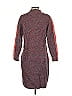 Jil Sander Navy Red Colorblock Knit Shift Size S - photo 2