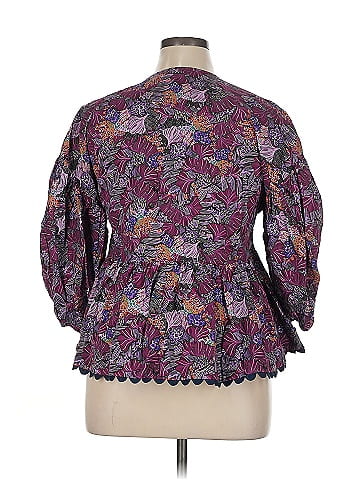 KIKA VARGAS X TARGET 3/4 Sleeve Blouse (view 2)