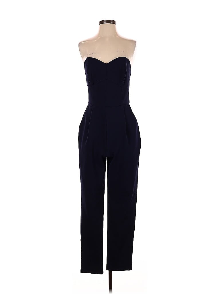 Pre-owned Adelyn Rae Jumpsuit In Blue