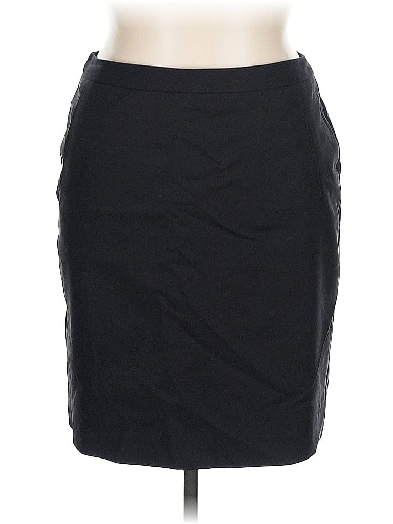 Pre-owned Halogen Formal Skirt In Black