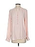 Ivanka Trump 100% Polyester Pink Long Sleeve Blouse Size S - photo 1