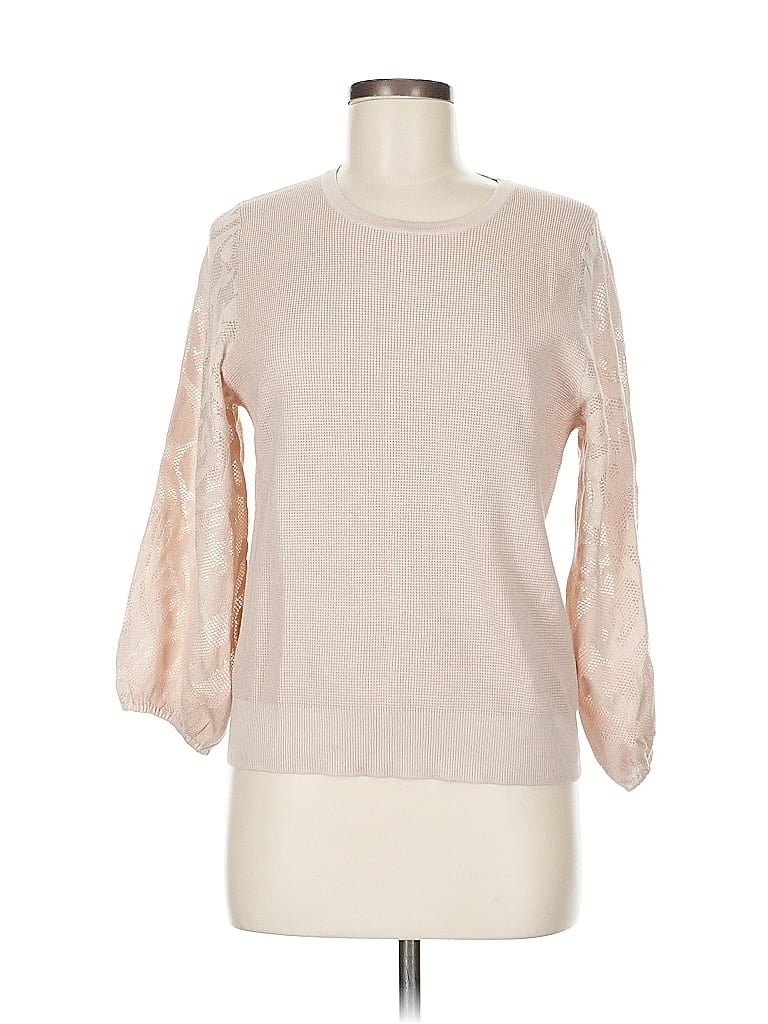 ADRIANNA PAPELL Pre-owned Pullover Sweater In Brown