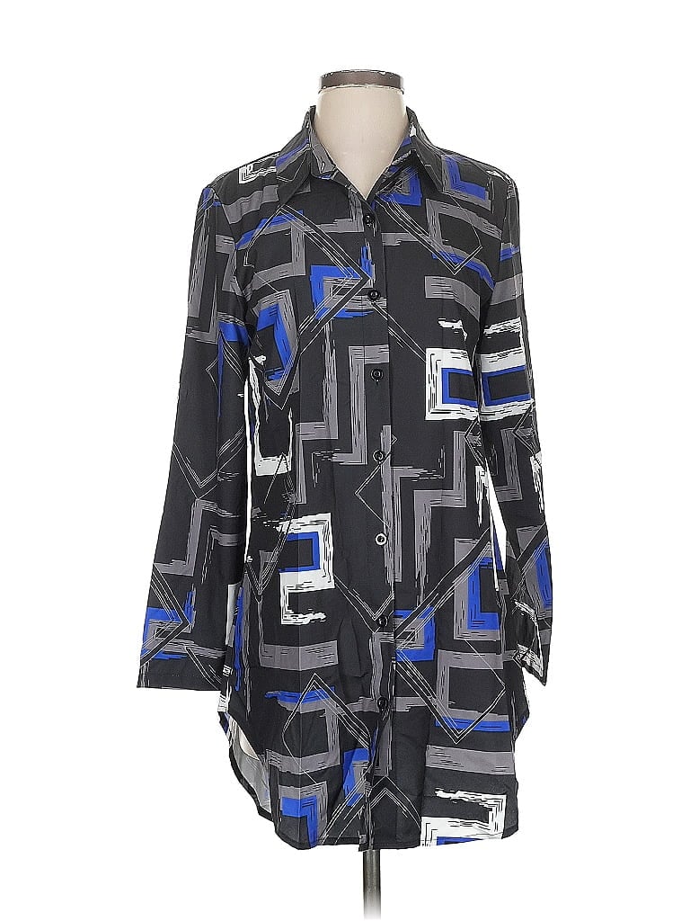 Pre-owned Unbranded Kimono In Blue