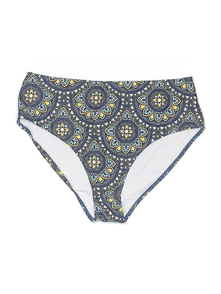 UNBRANDED Pre-owned Swimsuit Bottoms In Blue
