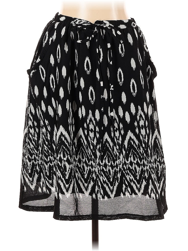Pre-owned Christopher & Banks Casual Skirt In Black