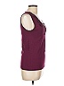 W by Worth Burgundy Sleeveless Top Size L - photo 3