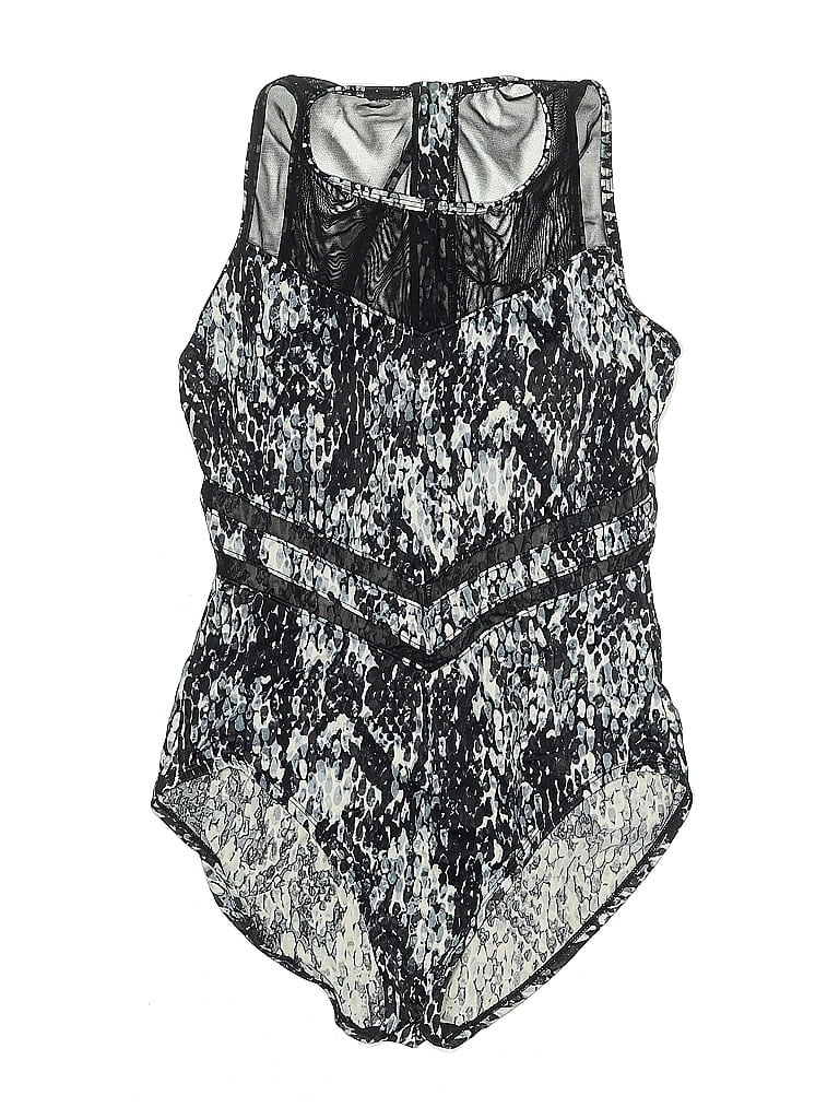 Pre-owned Aqua Green Swimsuit Cover Up In Gray