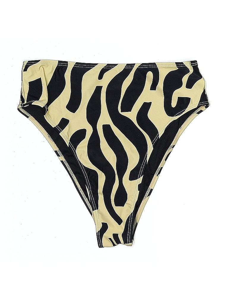 Pre-owned Faithfull The Brand Swimsuit Bottoms In Gold