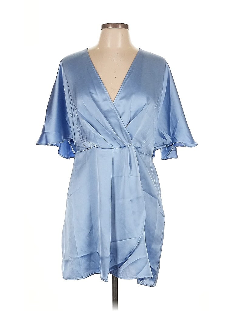 H&M Pre-owned Cocktail Dress In Blue
