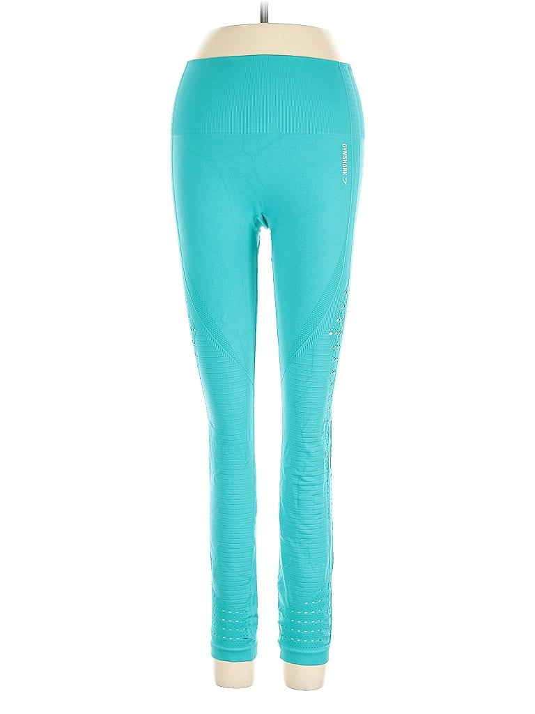 GYMSHARK Pre-owned Active Pants In Blue