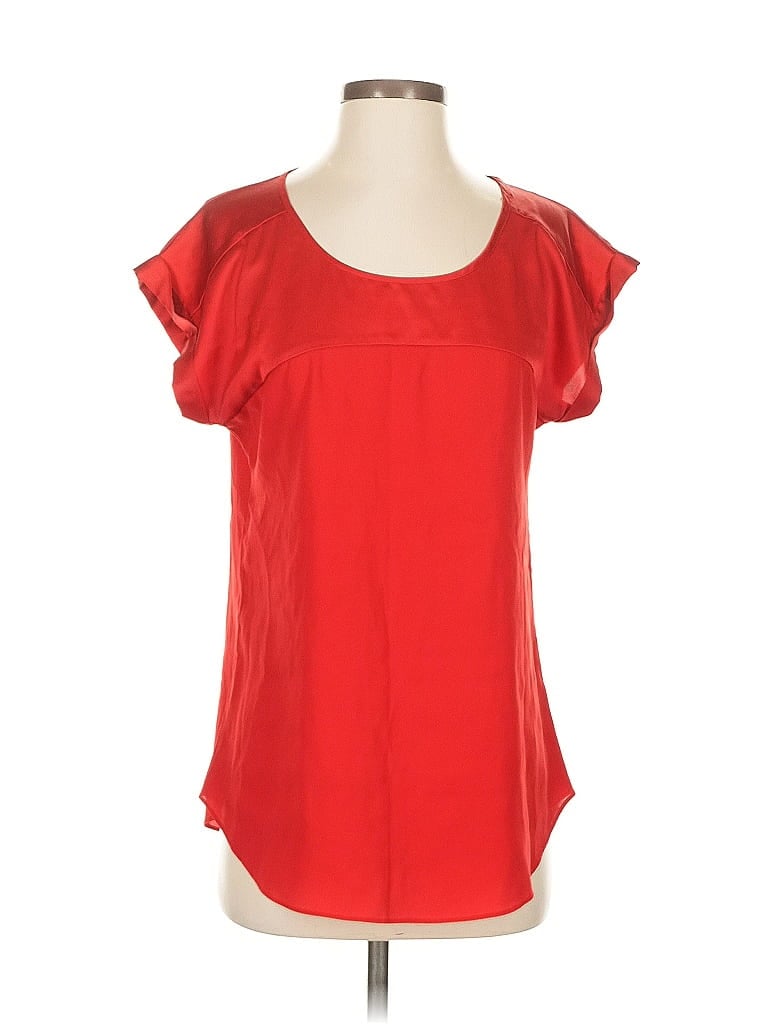 Pre-owned Express Short Sleeve T-shirt In Red
