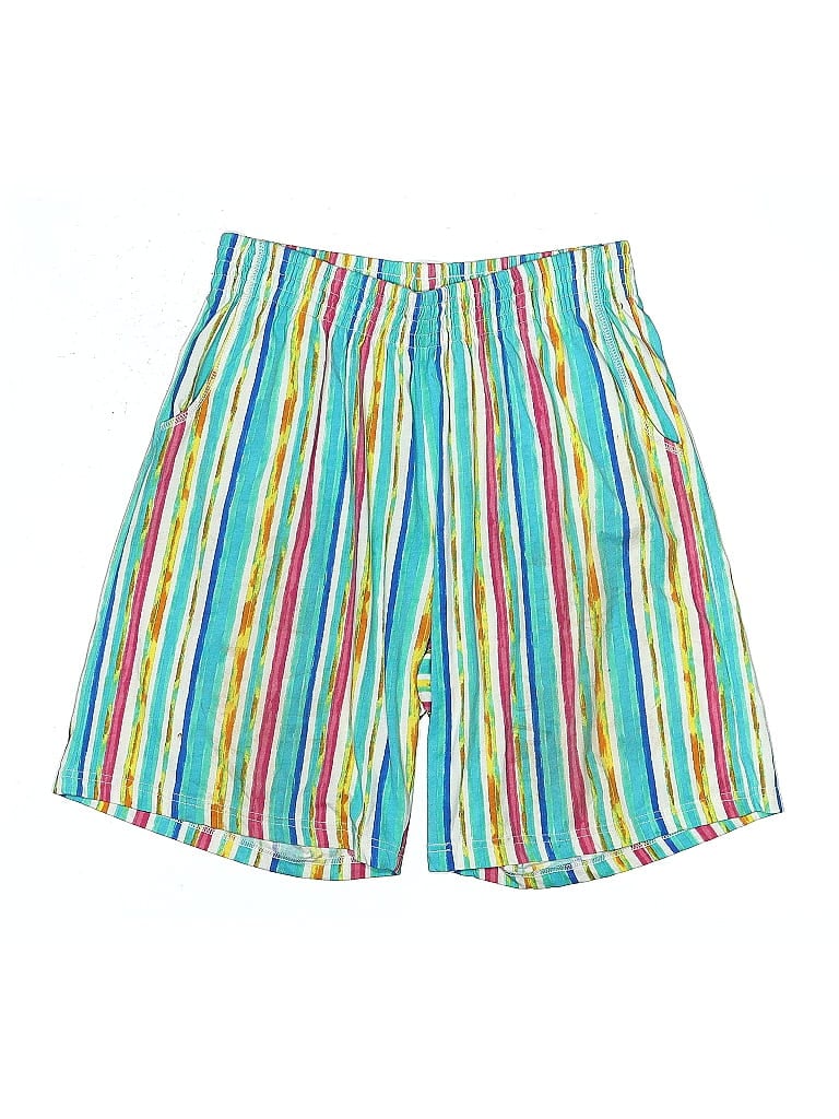 Pre-owned Woman Within Board Shorts In Blue