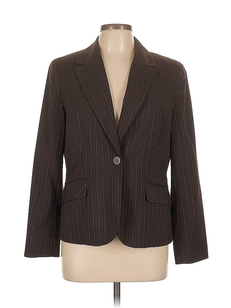 Pre-owned Style & Co Blazer Jacket In Brown
