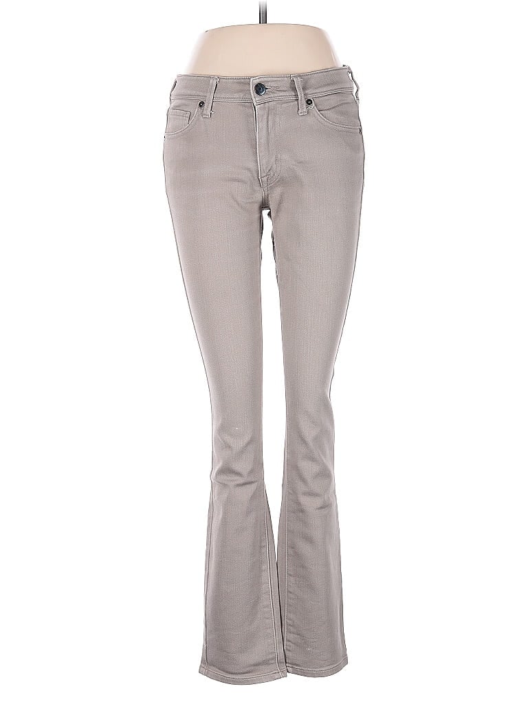 Pre-owned Uniqlo Jeans In Brown