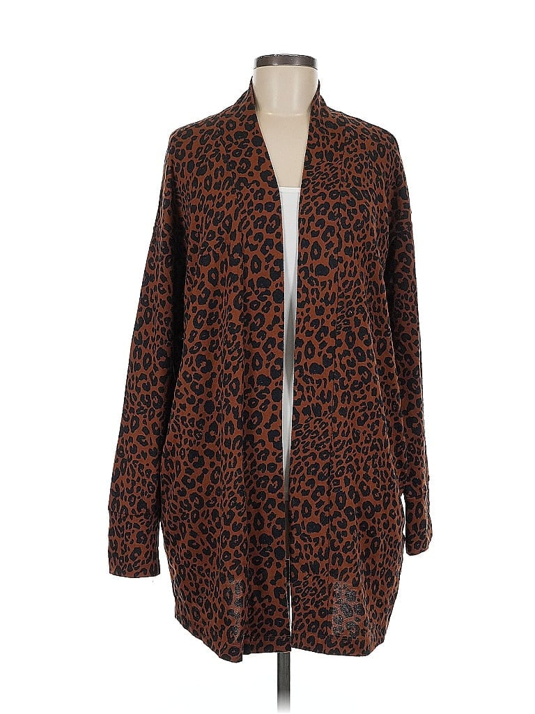 Pre-owned Sanctuary Cardigan Sweater In Brown