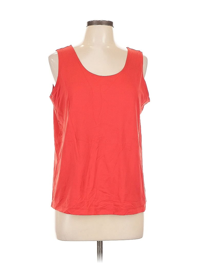 CHICO'S Pre-owned Sleeveless T-shirt In Red