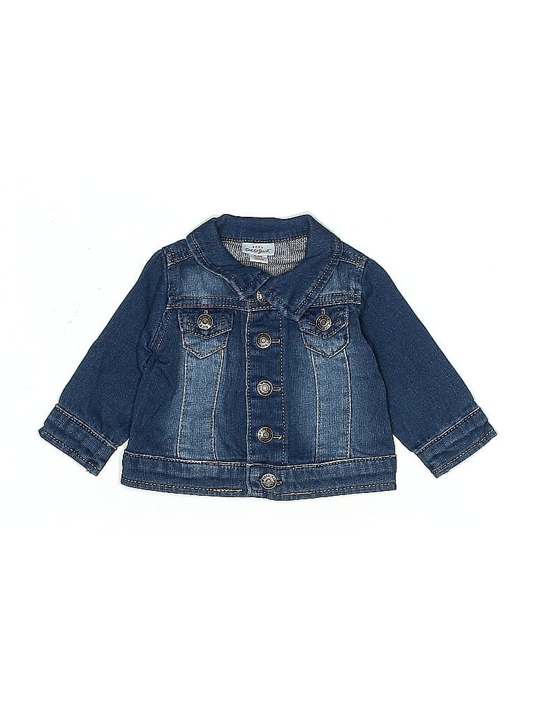 Pre-owned Cat & Jack Babies' Denim Jacket In Blue