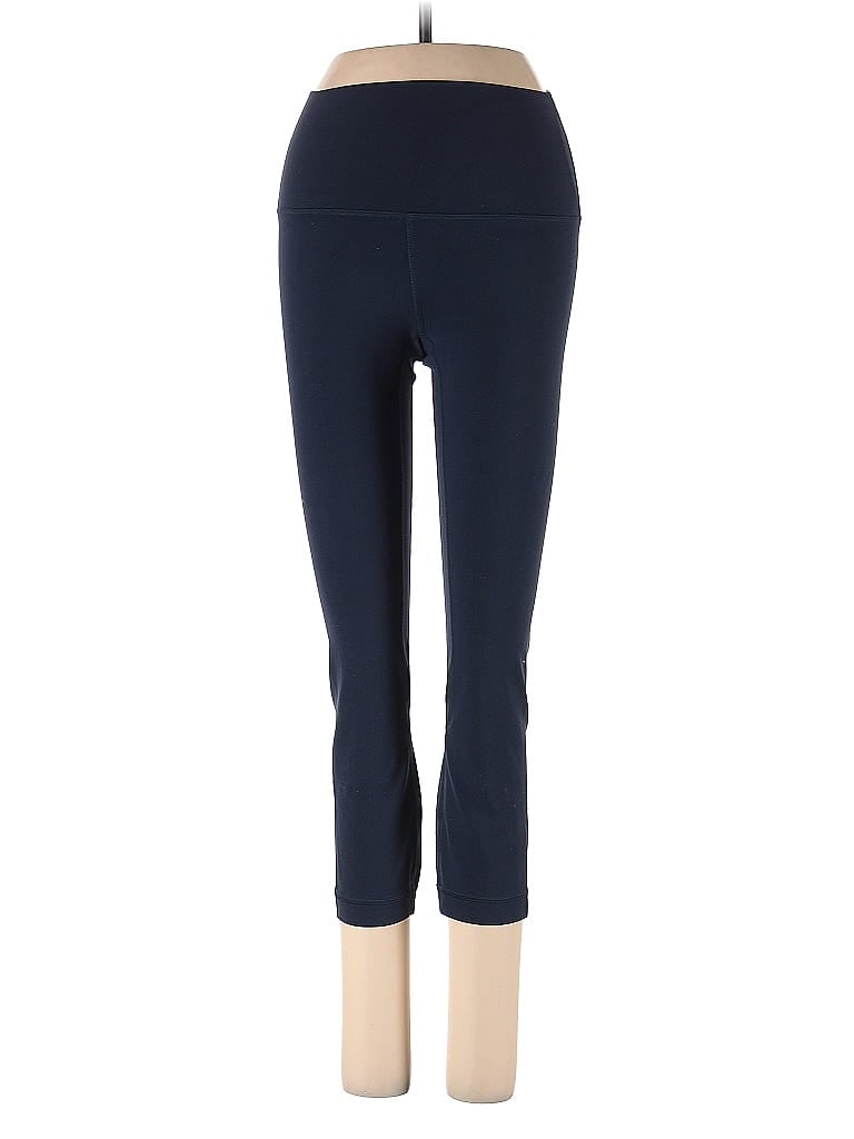 Pre-owned Lululemon Athletica Active Pants In Blue