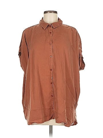 Quince 3/4 Sleeve Button-Down Shirt (view 1)