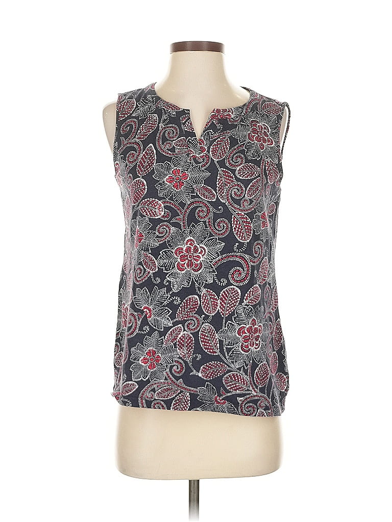 Pre-owned Talbots Outlet Sleeveless T-shirt In Gray