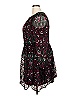 ML Monique Lhuillier 100% Polyester Paisley Black Casual Dress Size 20 - photo 4