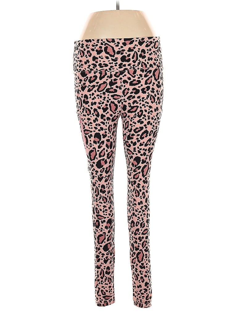 Pre-owned Lou & Grey Leggings In Pink