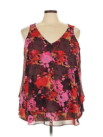 Lane Bryant Outlet Sleeveless Blouse (view 1)
