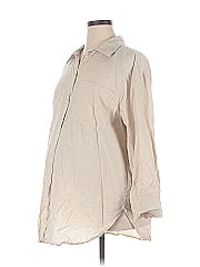 H&M Mama 3/4 Sleeve Button Down Shirt