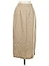 Michele Solid Tan Casual Skirt Size 8 - photo 1