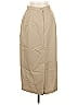Michele Solid Tan Casual Skirt Size 8 - photo 2