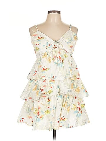 Peter Som Collective Floral Tiered Dress (view 1)