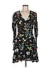Joie Print Black Cocktail Dress Size 6 - photo 1