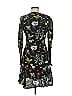 Joie Print Black Cocktail Dress Size 6 - photo 2