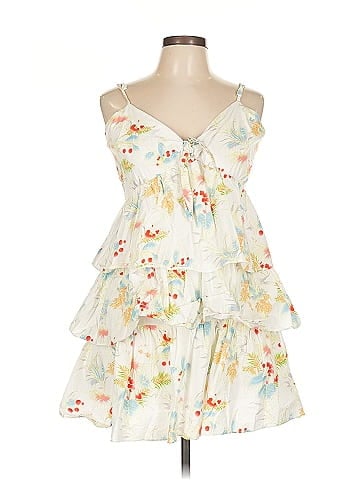 Peter Som Collective Floral Tiered Dress (view 1)
