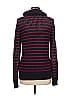 Ann Taylor Factory Stripes Burgundy Turtleneck Sweater Size M - photo 2