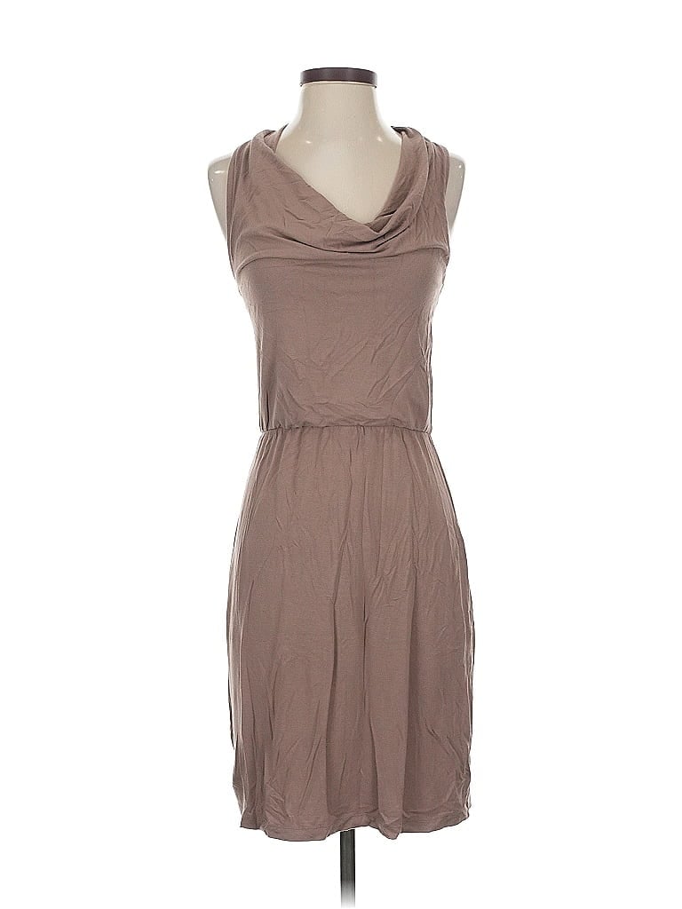 Pre-owned Cynthia Rowley Tjx Casual Dress In Brown