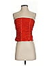 W by Worth 100% Silk Red Tube Top Size 4 - photo 1