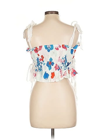 Peter Som Collective Poppy Floral Smocked Top (view 2)