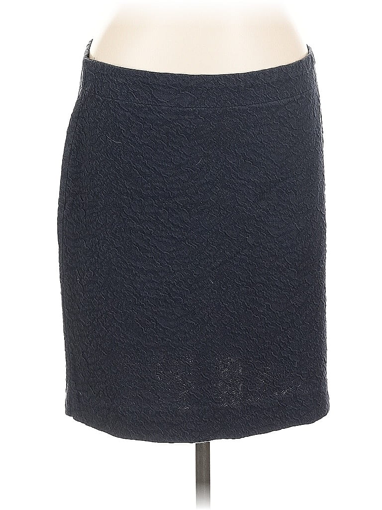 Pre-owned Ann Taylor Loft Outlet Formal Skirt In Gray
