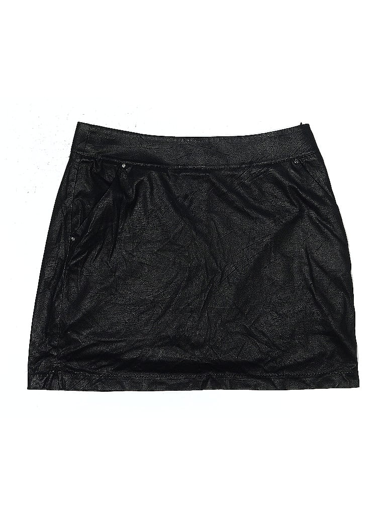 Pre-owned Gnw Skort In Black