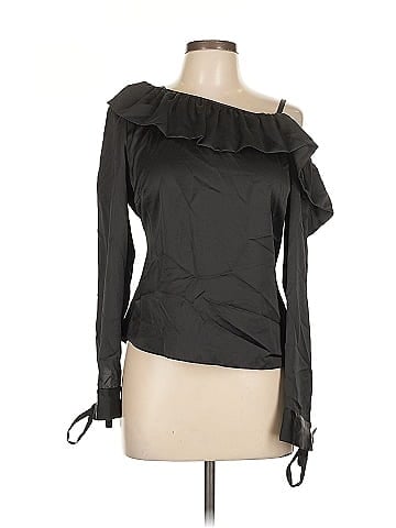 Osman Yousefzada Collective Ruffle Neck Top (view 1)