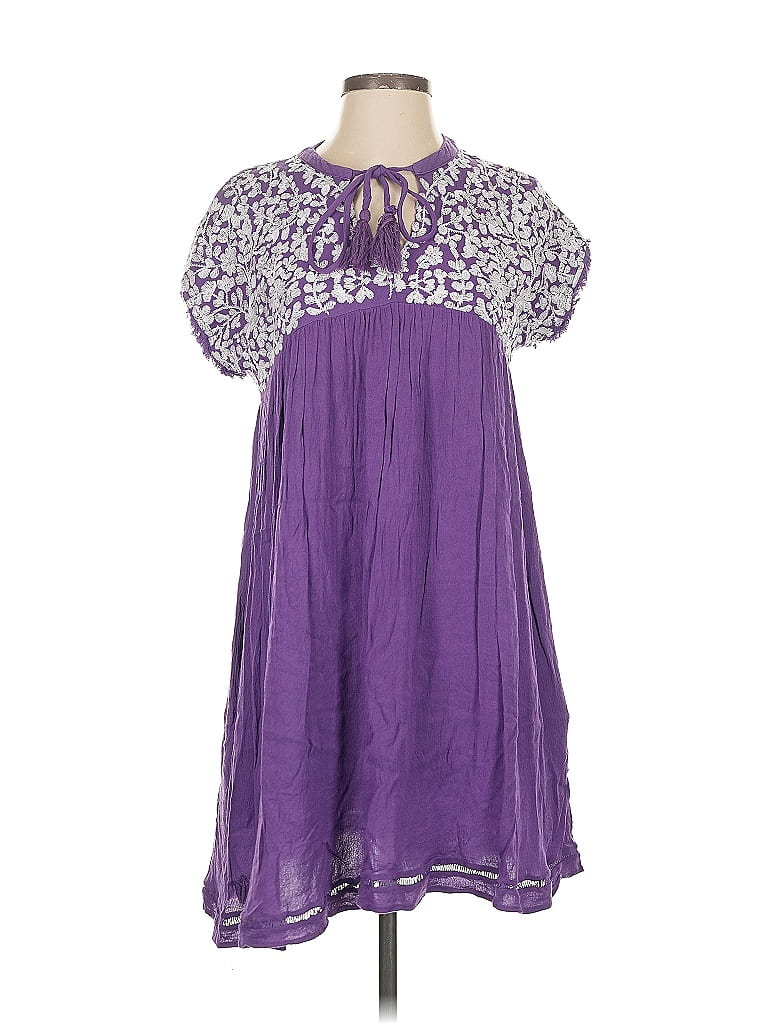 Pre-owned J.marie Casual Dress In Purple