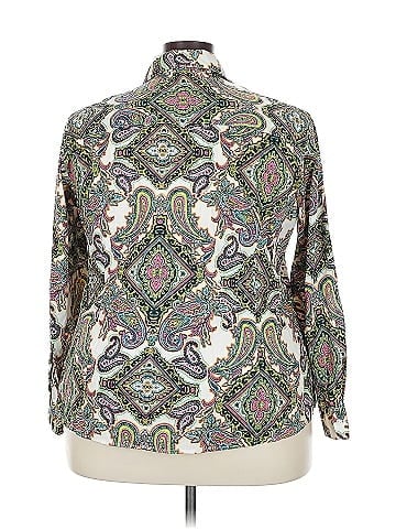 Foxcroft Long Sleeve Button-Down Shirt (view 2)