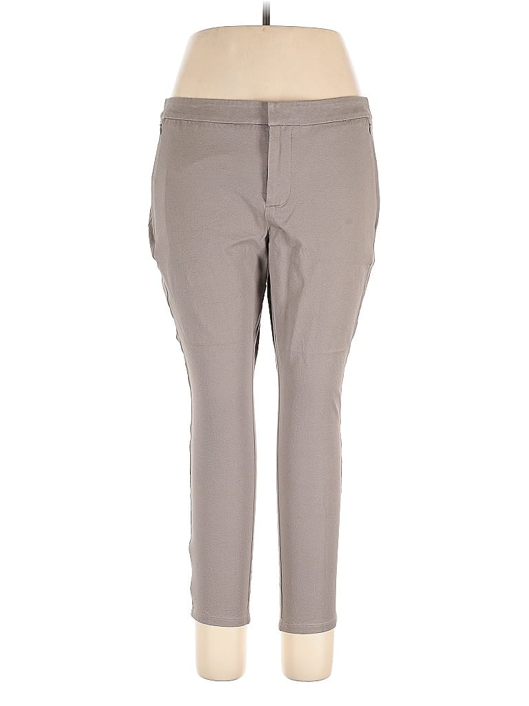 Pre-owned Apt. 9 Casual Pants In Gray