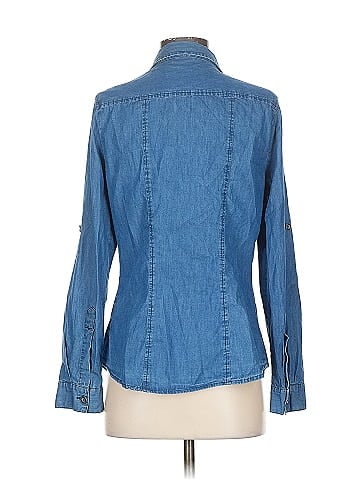 Velvet Heart Long Sleeve Button-Down Shirt (view 2)