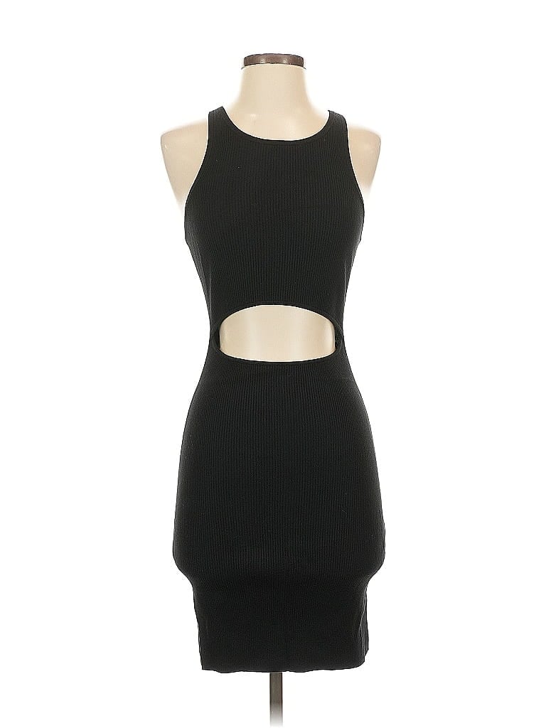Pre-owned Wilfred Free Cocktail Dress In Black