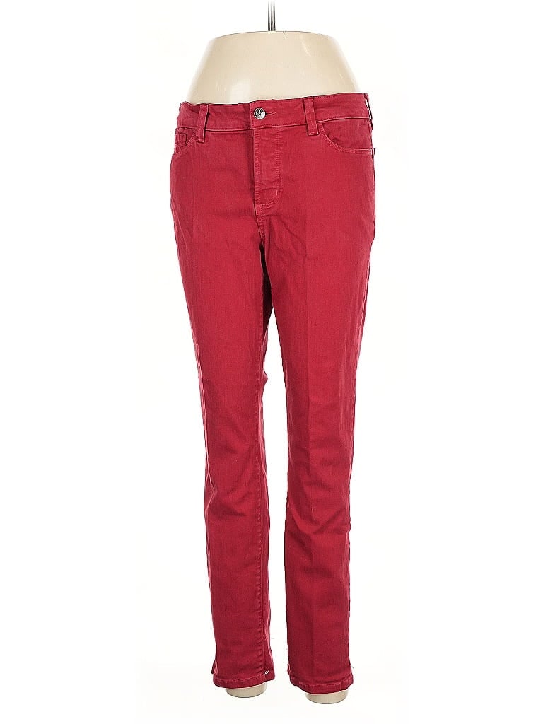 Pre-owned Nydj Jeans In Red