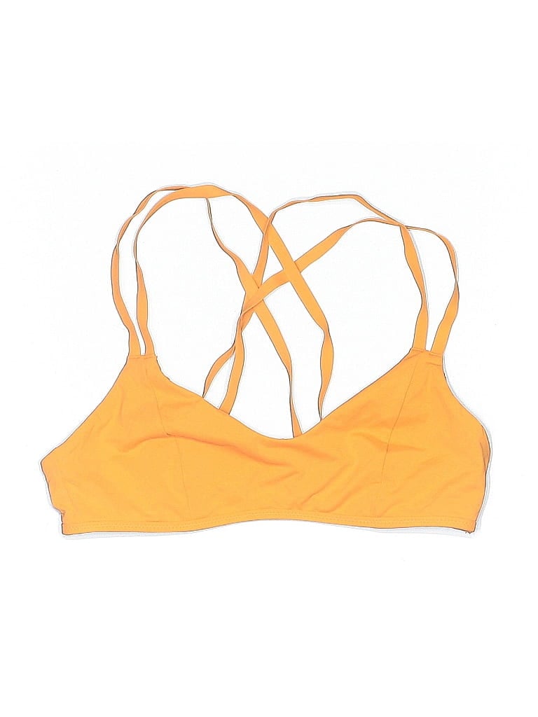 Click to view more detailed imagery on our partner's website Pre-owned Athleta Swimsuit Top Yellow Swimwear