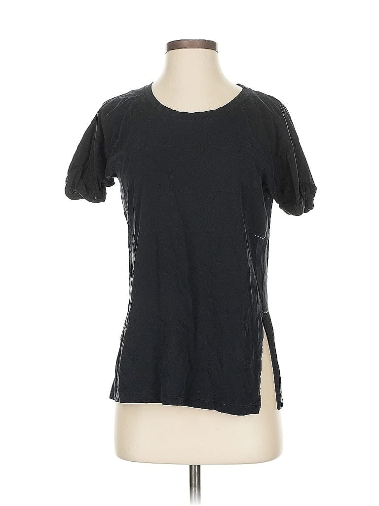 Pre-owned J.crew Factory Store Short Sleeve T-shirt In Black