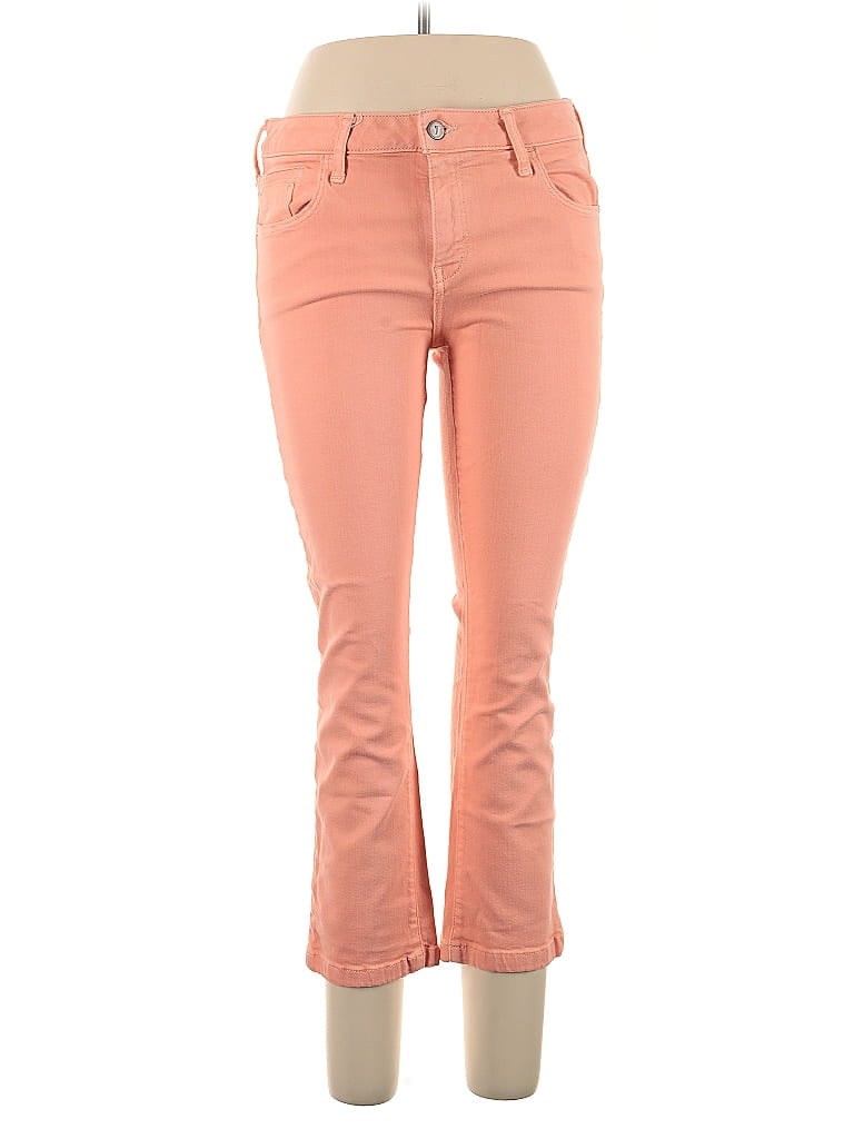 Pre-owned Pilcro And The Letterpress Jeans In Orange